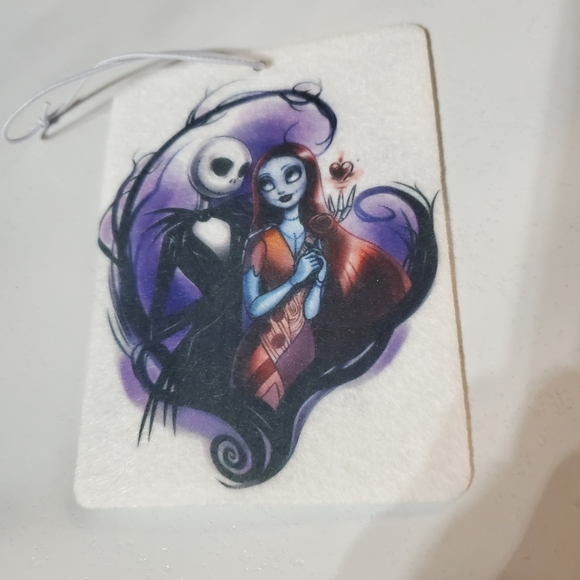 Jack & Sally Nightmare Before Christmas Car Air Freshener - Picture 3 of 7